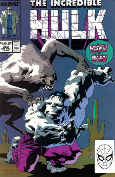 The Incredible Hulk #362 [Direct]-Very Fine