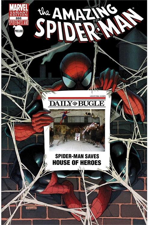 The Amazing Spider-Man #666 [Variant Edition - House of Heroes] - Vf-