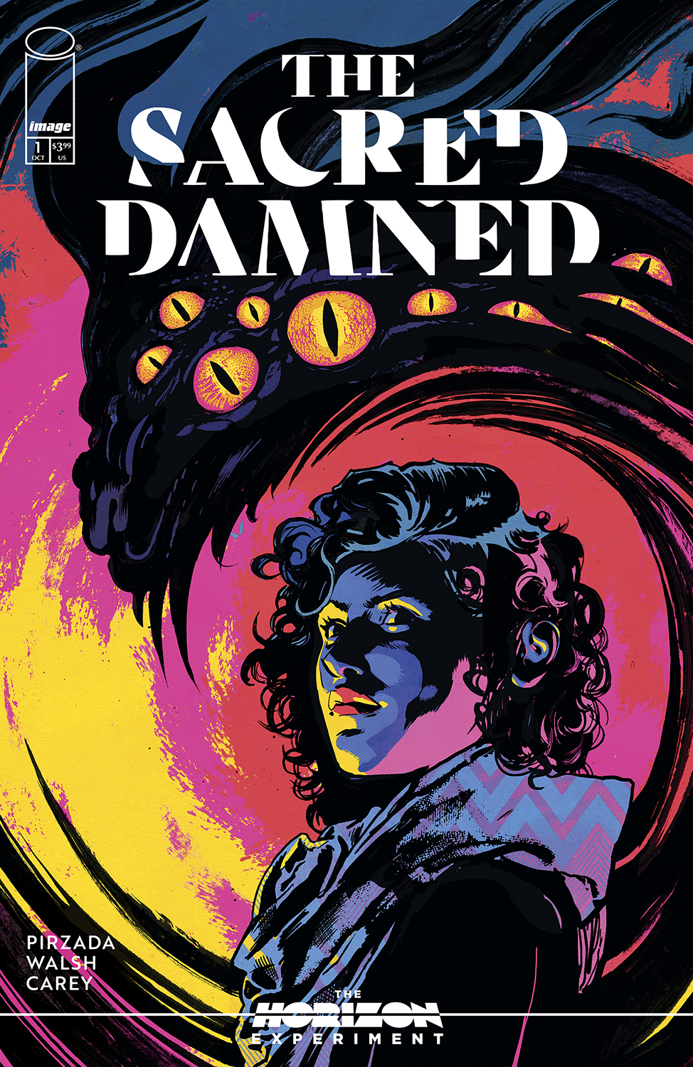 Horizon Experiment: Sacred Damned #1 (One Shot) (Horizon Experiment) Cover A Michael Walsh (Mature)