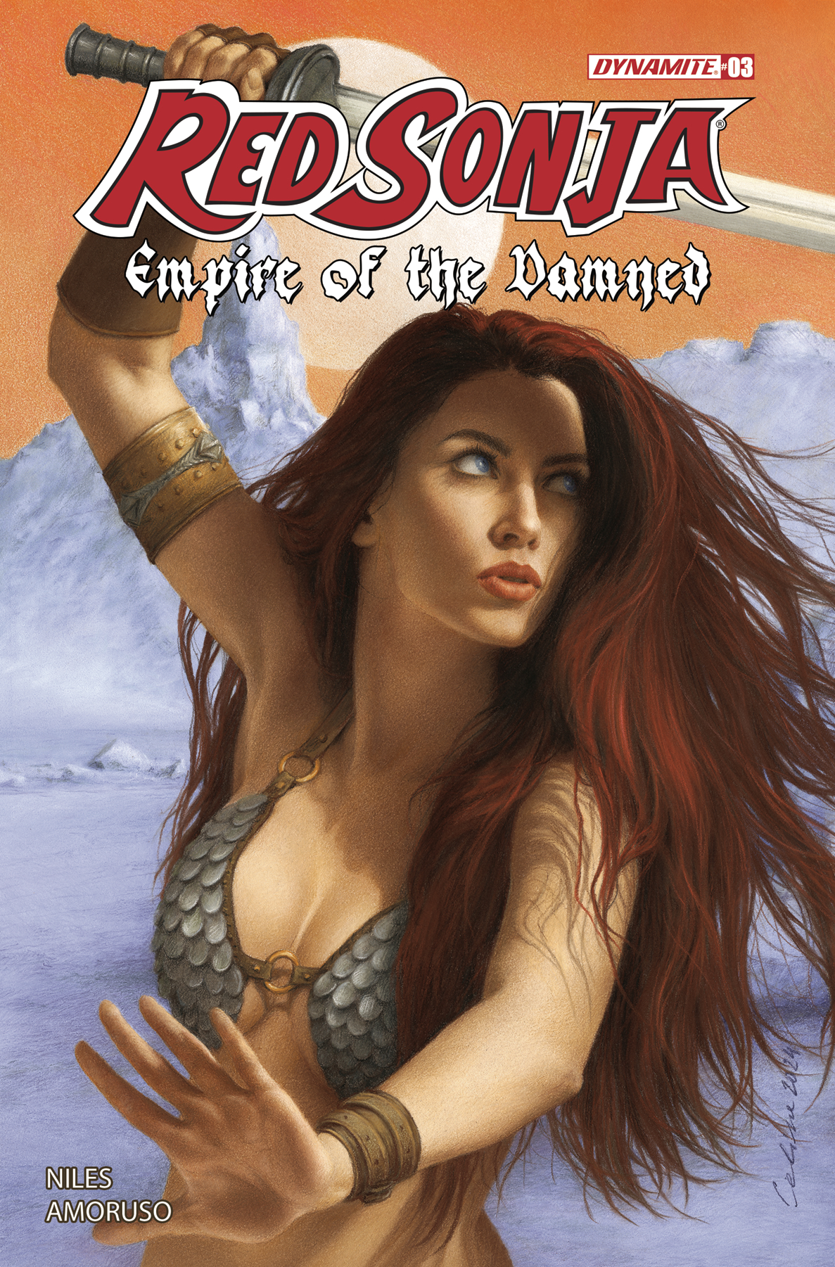 Red Sonja Empire of the Damned #3 Cover C Celina