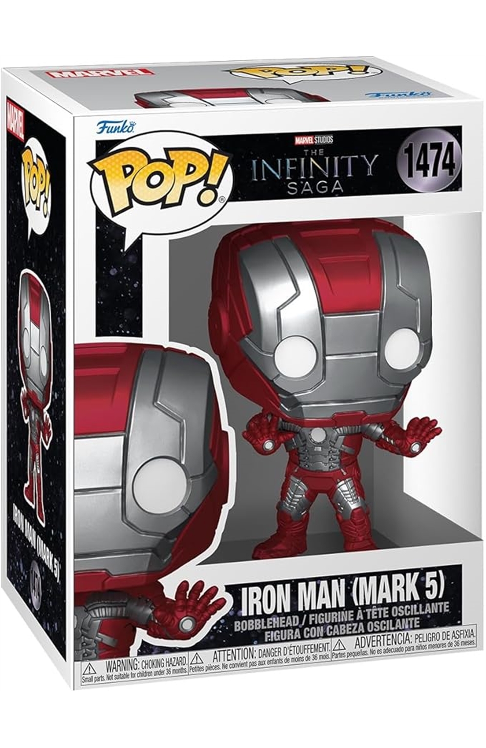 Funko Pop! Marvel: Infinity Saga - Iron Man (Mark 5)