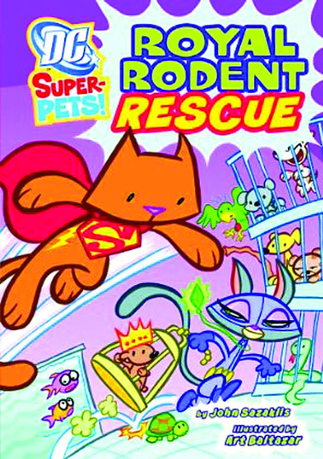 DC Super Pets Young Reader Graphic Novel Royal Rodent Rescue