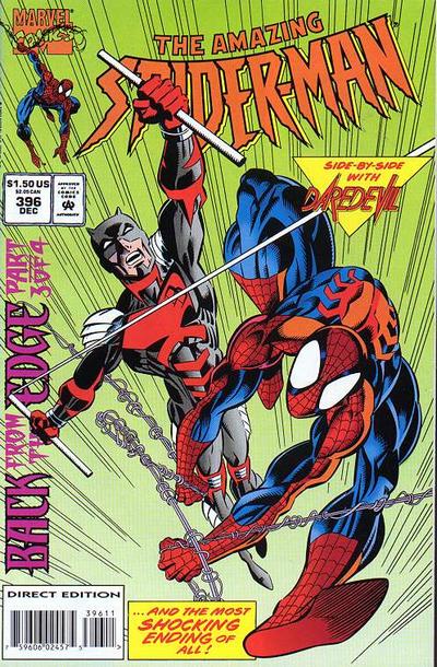 The Amazing Spider-Man #396 [Direct Edition]-Fine (5.5 – 7)