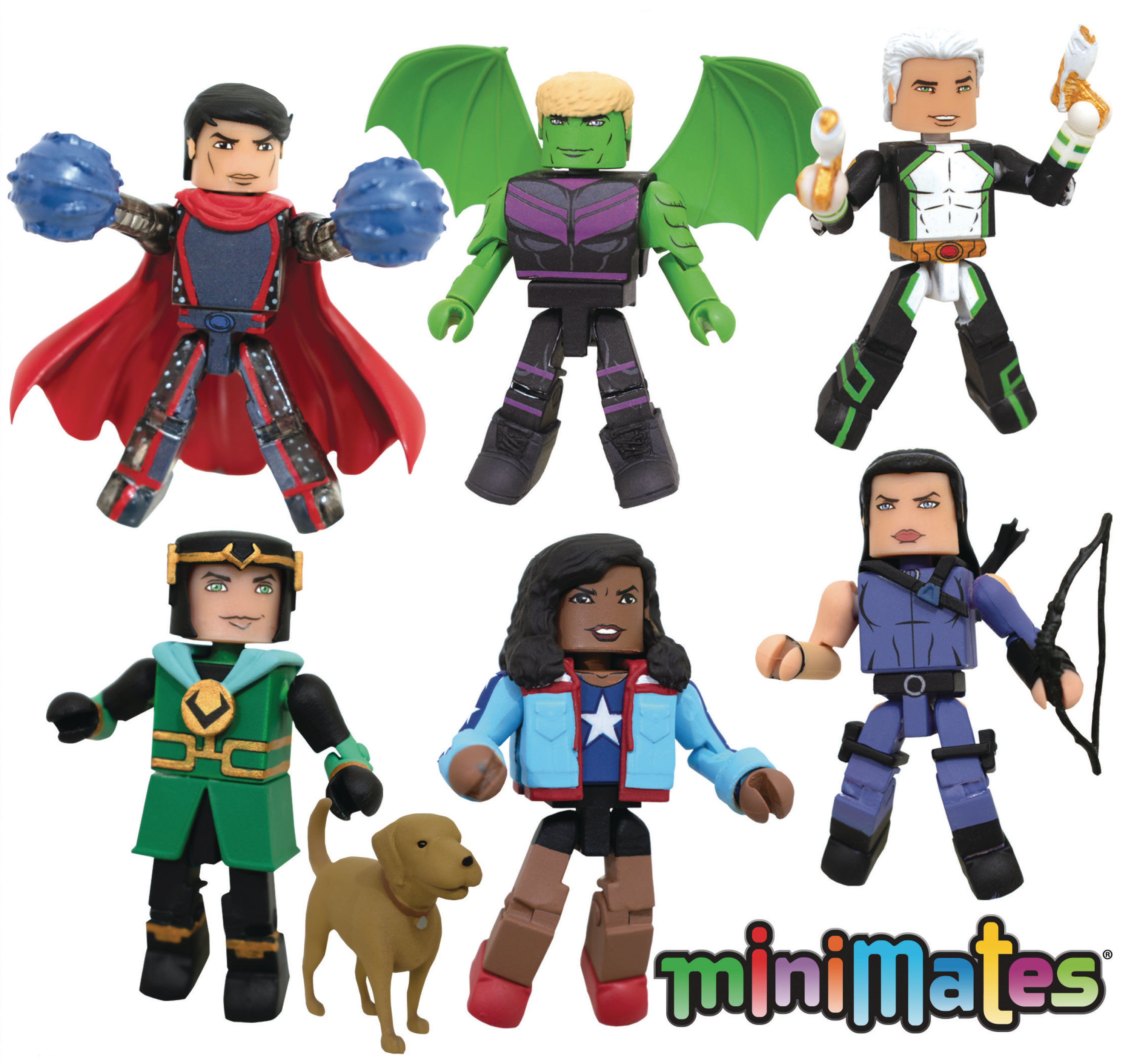 Marvel Minimates Young Avengers Deluxe Box