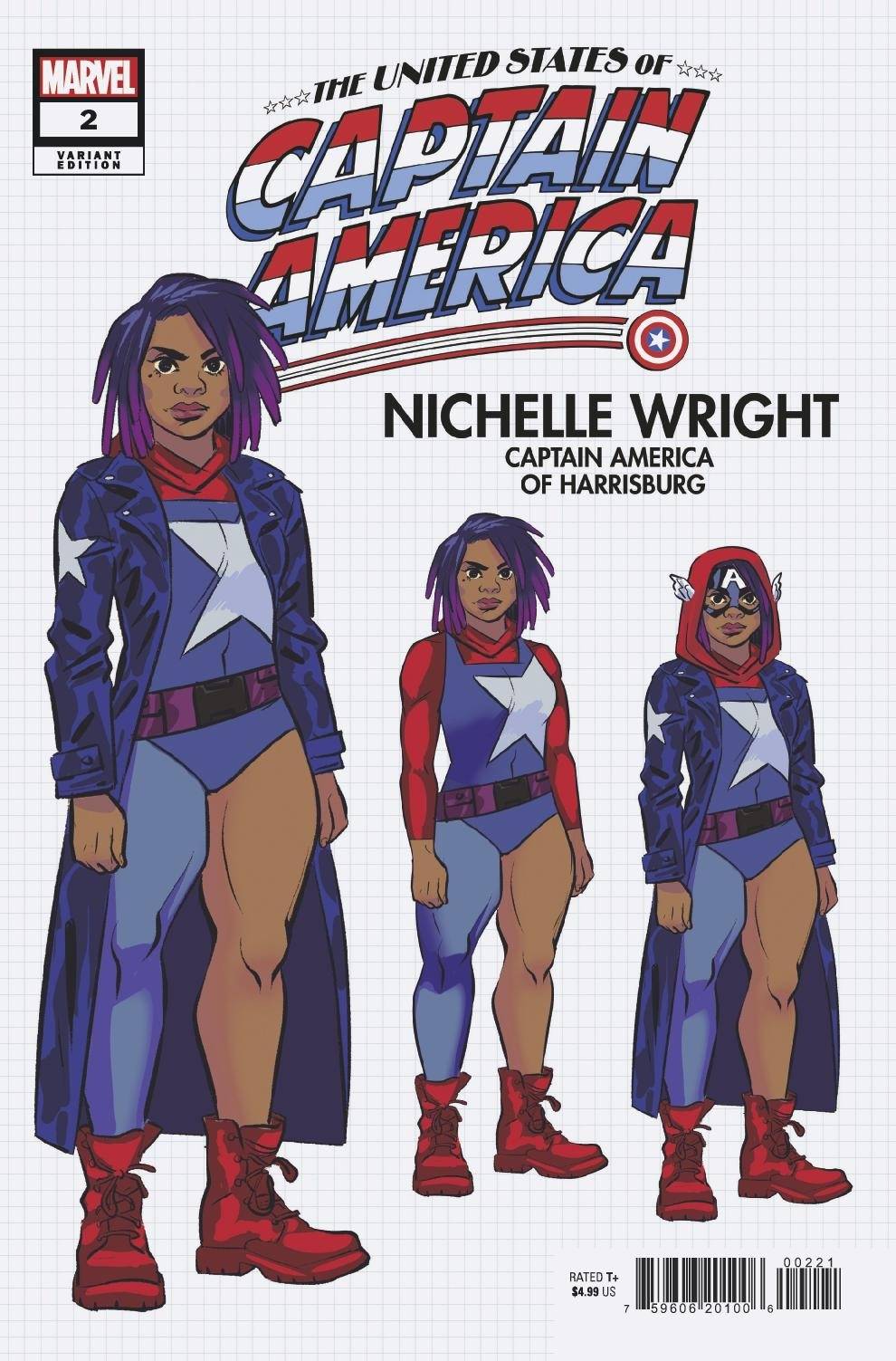 United States Captain America #2 Bustos Design Variant (Of 5)