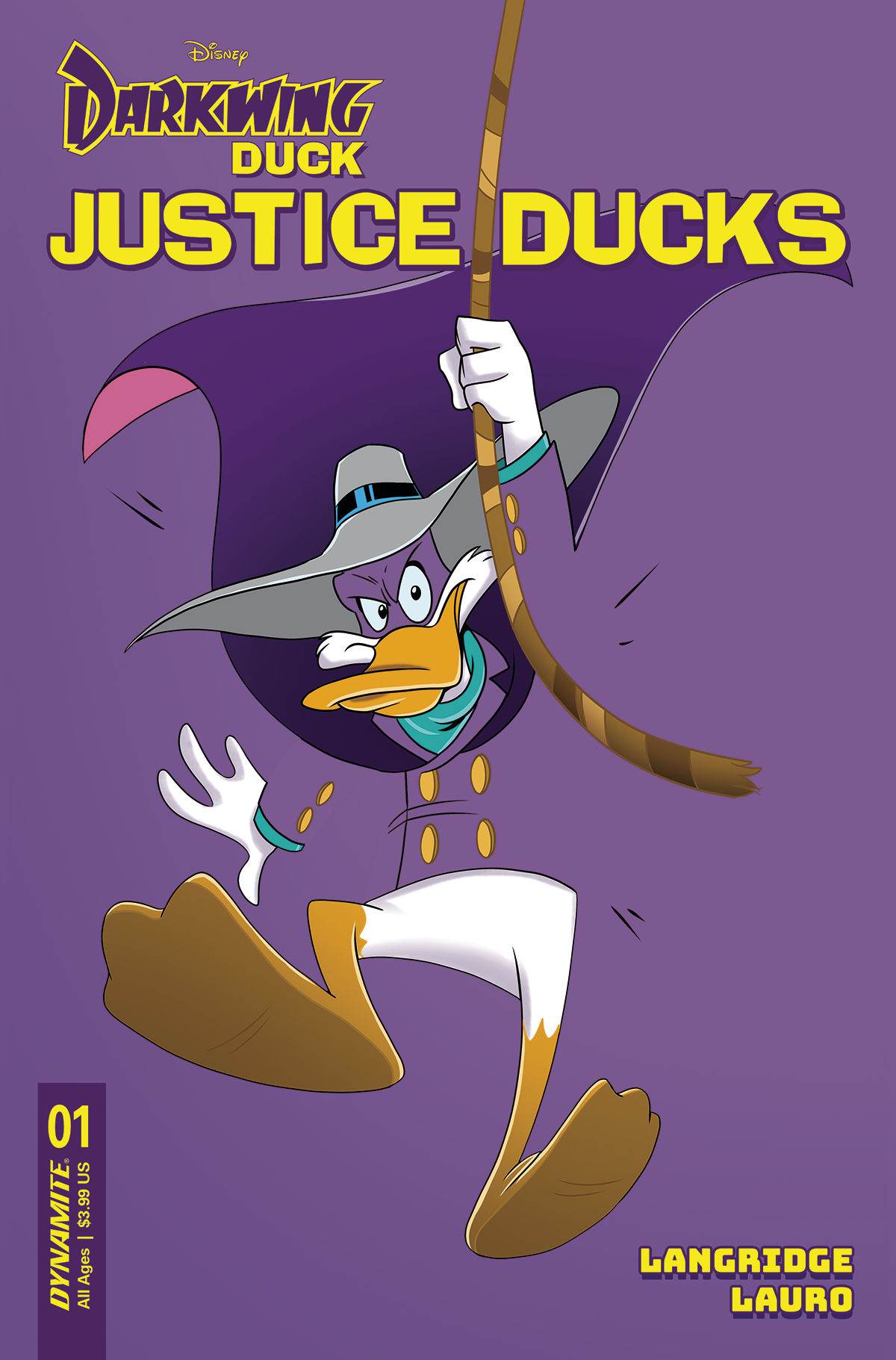 Darkwing Duck: Justice Ducks #1 Cover D Forstner Negative Space
