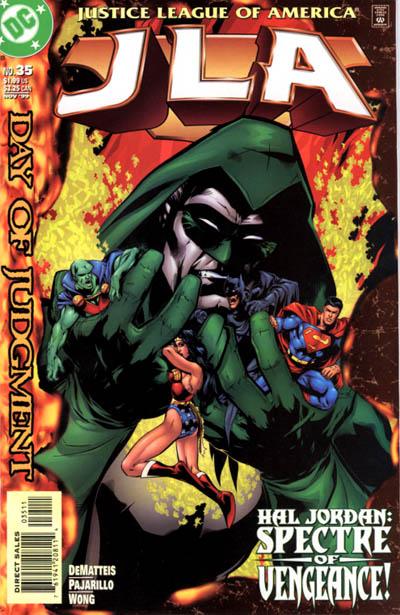 JLA #35 [Direct Sales]-Near Mint (9.2 - 9.8)