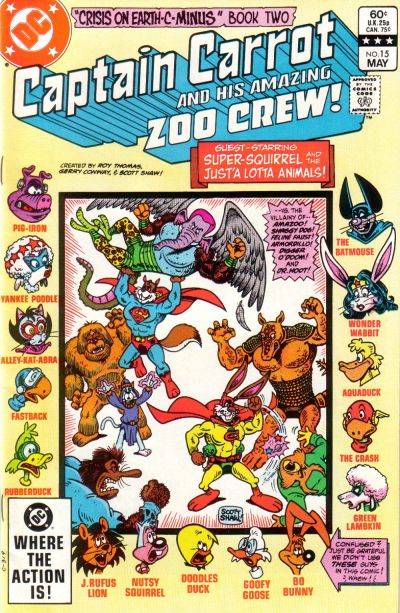 Captain Carrot And His Amazing Zoo Crew! #15 [Direct]-Near Mint (9.2 - 9.8)