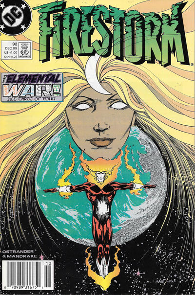 Firestorm The Nuclear Man #92 [Newsstand]-Near Mint (9.2 - 9.8)