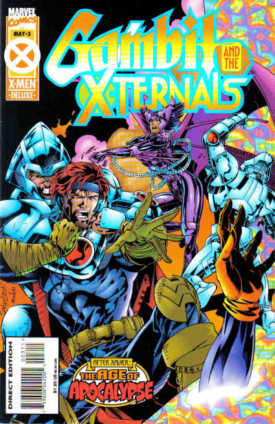 Gambit & The X-Ternals #3 [Direct Edition] - Vf/Nm 9.0