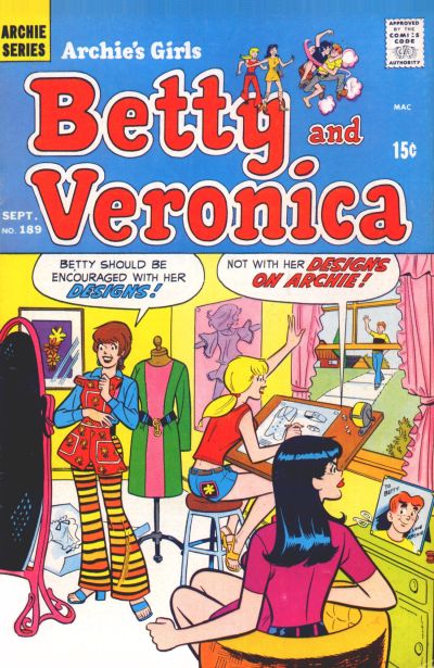 Archie's Girls Betty And Veronica #189-Good