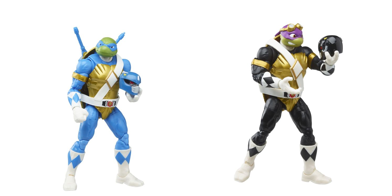 Power Rangers X Teenage Mutant Ninja Turtles Morphed Donatello & Morphed Leonardo