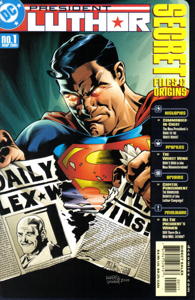 Superman President Luthor Secret Files #1
