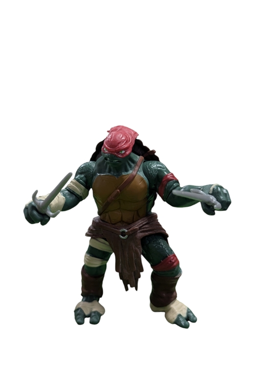 2014 Playmates Teenage Mutant Ninja Turtles Movie Raphael Pre-Owned Complete