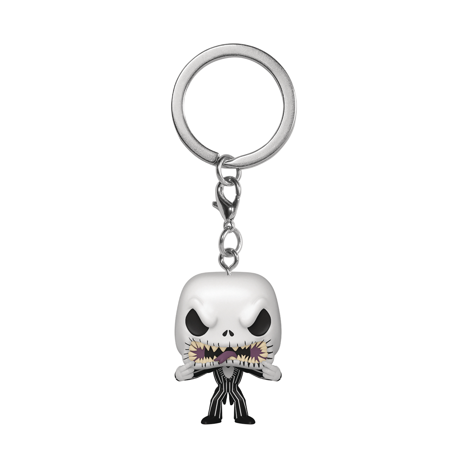 Pocket Pop Nightmare Before X-Mas Jack Scary Face Keychain