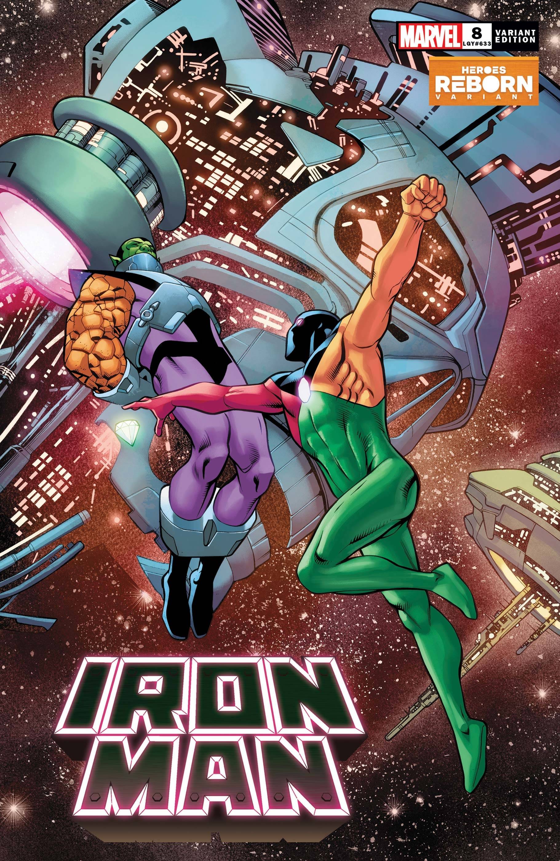 Iron Man #8 Pacheco Reborn Variant (2020)