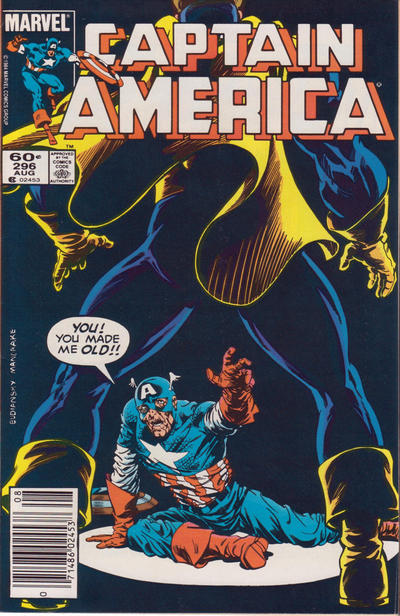 Captain America #296 [Newsstand]-Very Good (3.5 – 5)