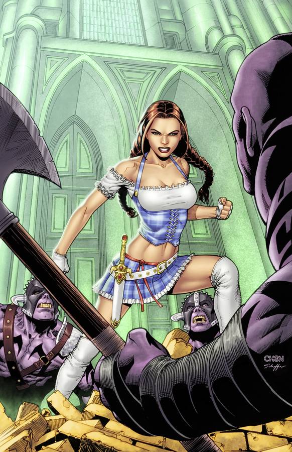 Grimm Fairy Tales Warlord of Oz #2 A Cover Chen