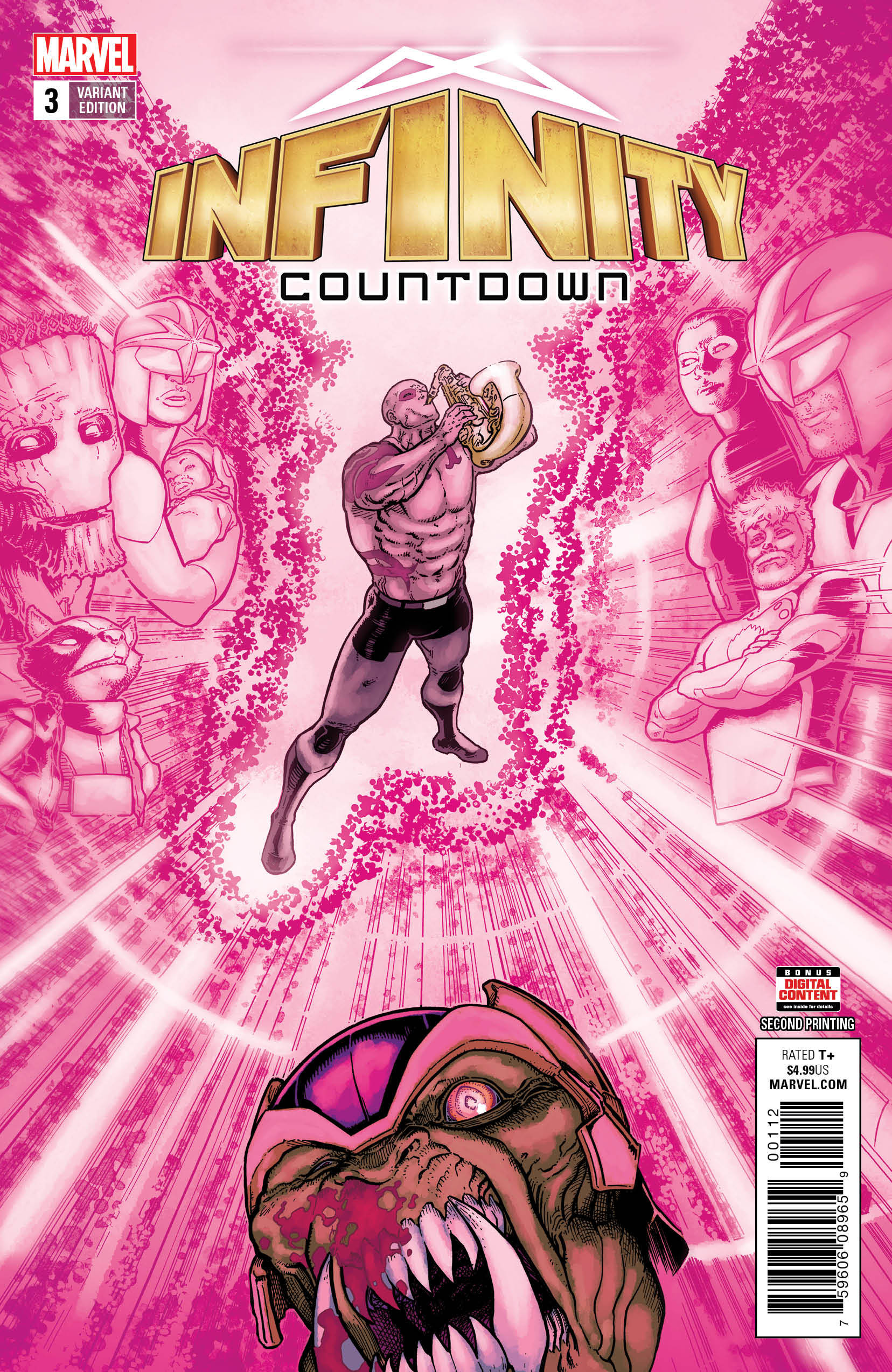 Infinity Countdown #3 2nd Printing Kuder Variant (Of 5)