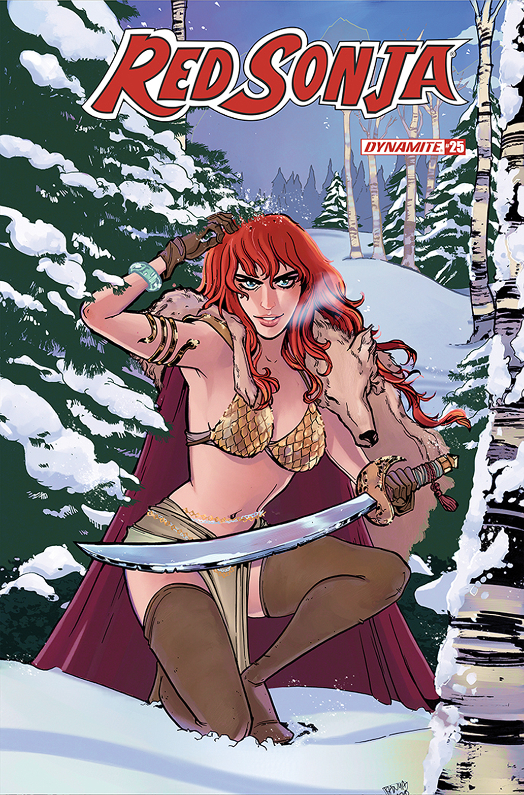 Red Sonja #25 Cover C Anwar