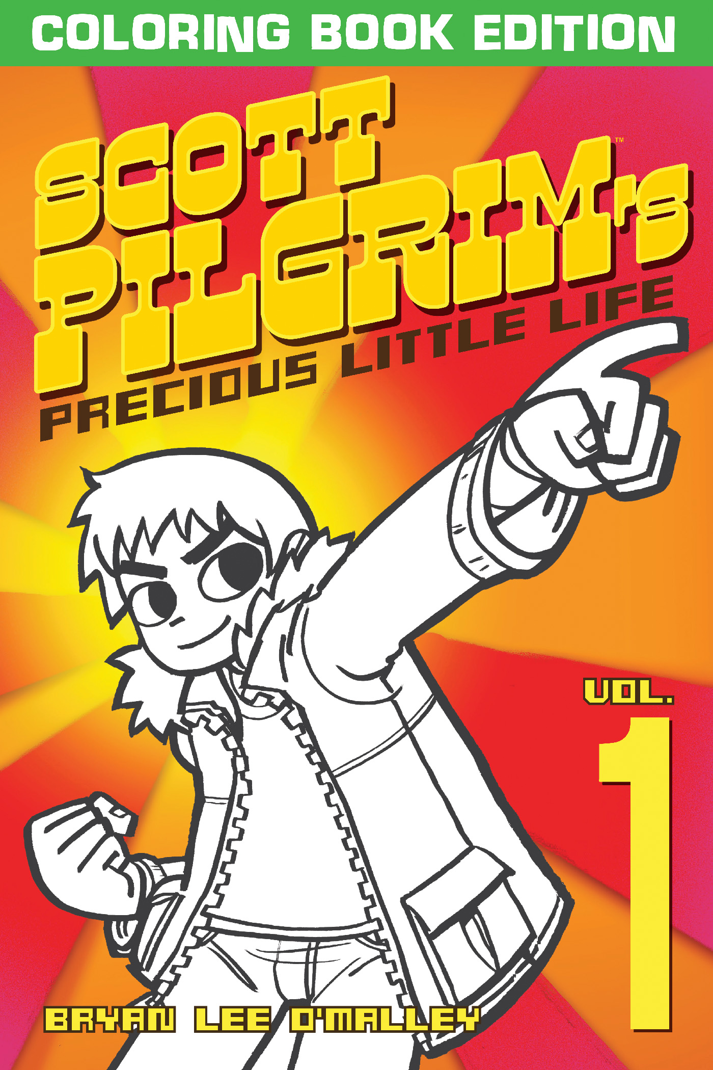 Scott Pilgrims Precious Little Life Coloring Book