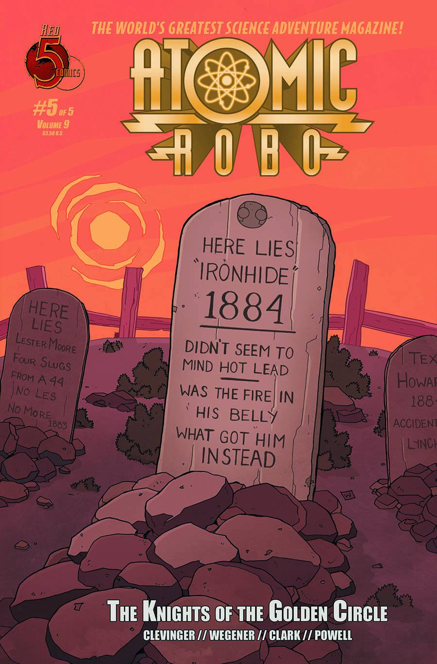 Atomic Robo Knights of the Golden Circle #5