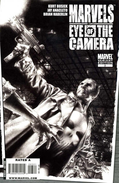 Marvels Eye of Camera #3 B & With Variant