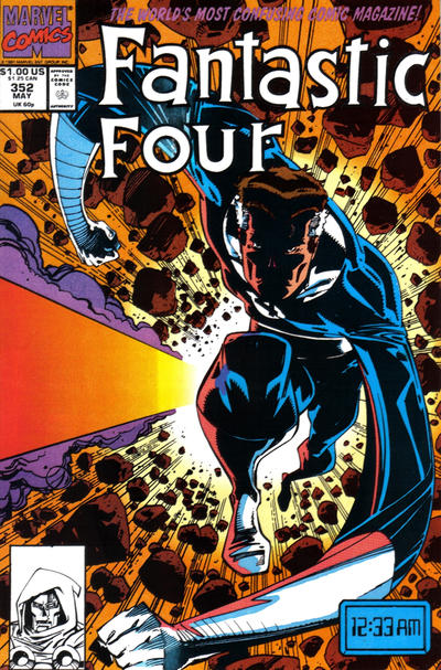 Fantastic Four #352 [Direct]-Fine (5.5 – 7)