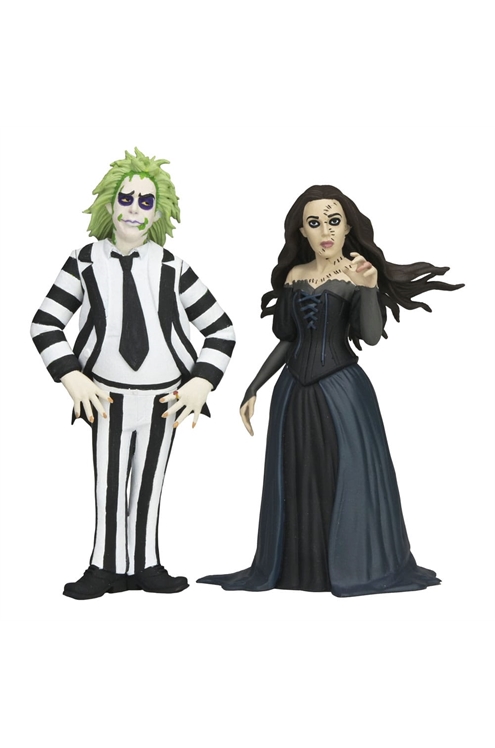 *Pre-Order* Beetlejuice Beetlejuice Toony Terrors Beetlejuice & Delores 2-Pack