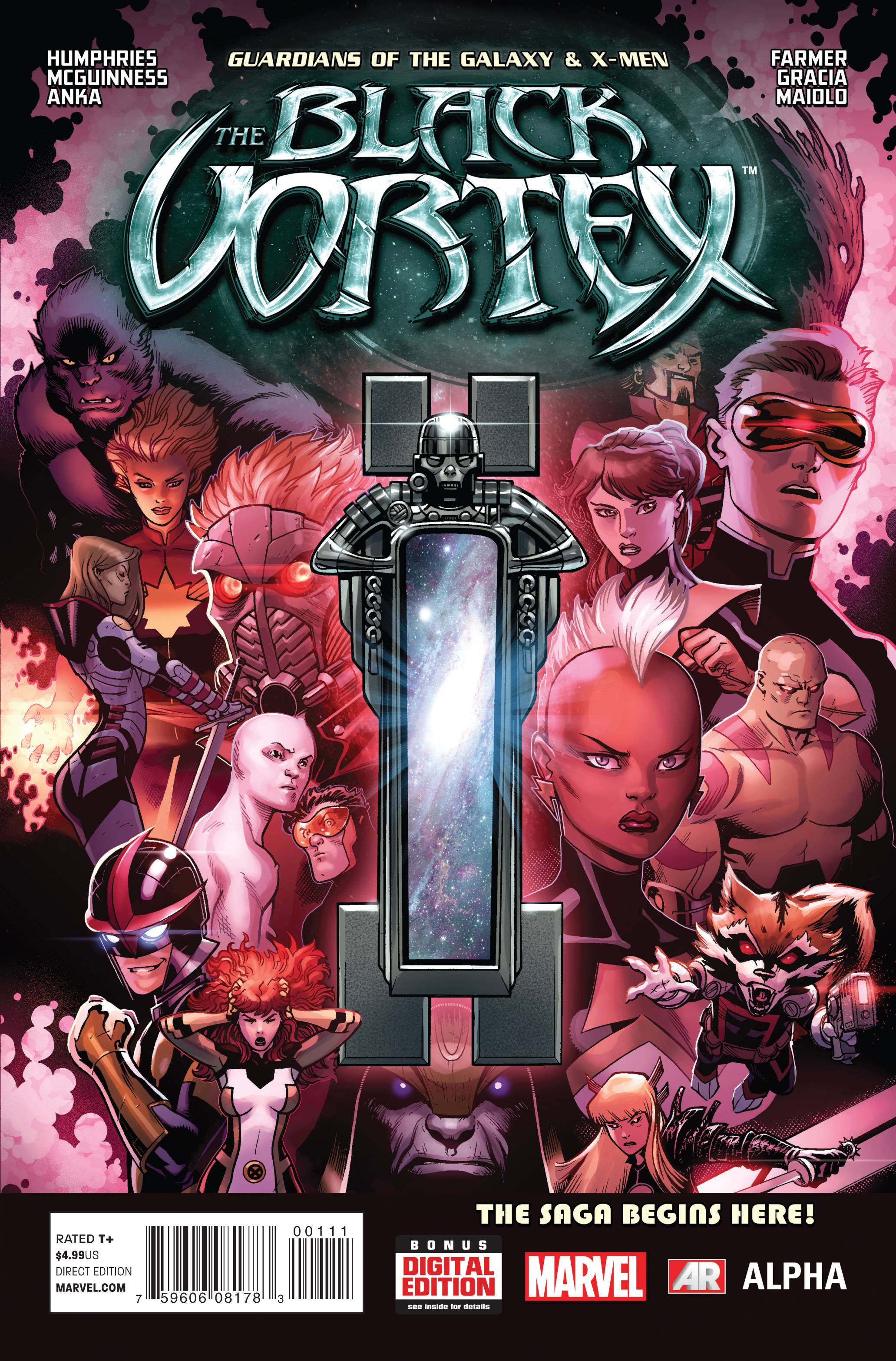 Guardians of the Galaxy & X-Men The Black Vortex Alpha #1 (2015)