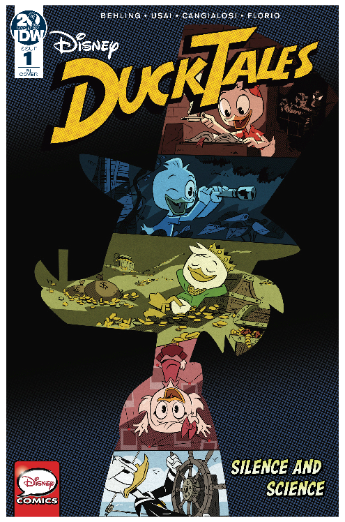 Ducktales Silence & Science #1 1 for 10 Incentive Ducktales Creative Team (Of 3)