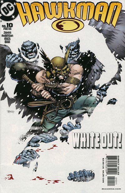 Hawkman #10-Very Fine (7.5 – 9)