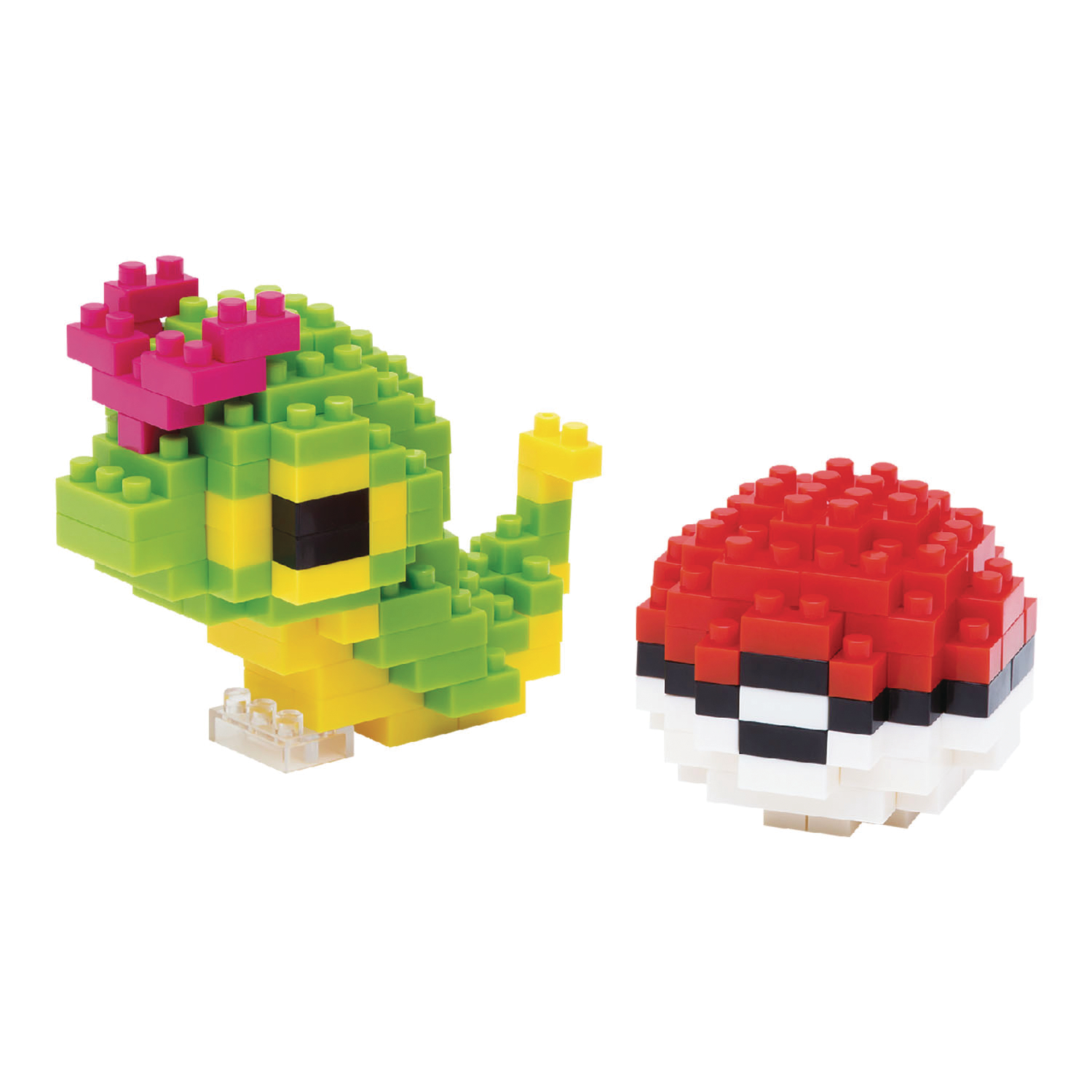 Nanoblock Pokémon Caterpie & Pokeball Block Set