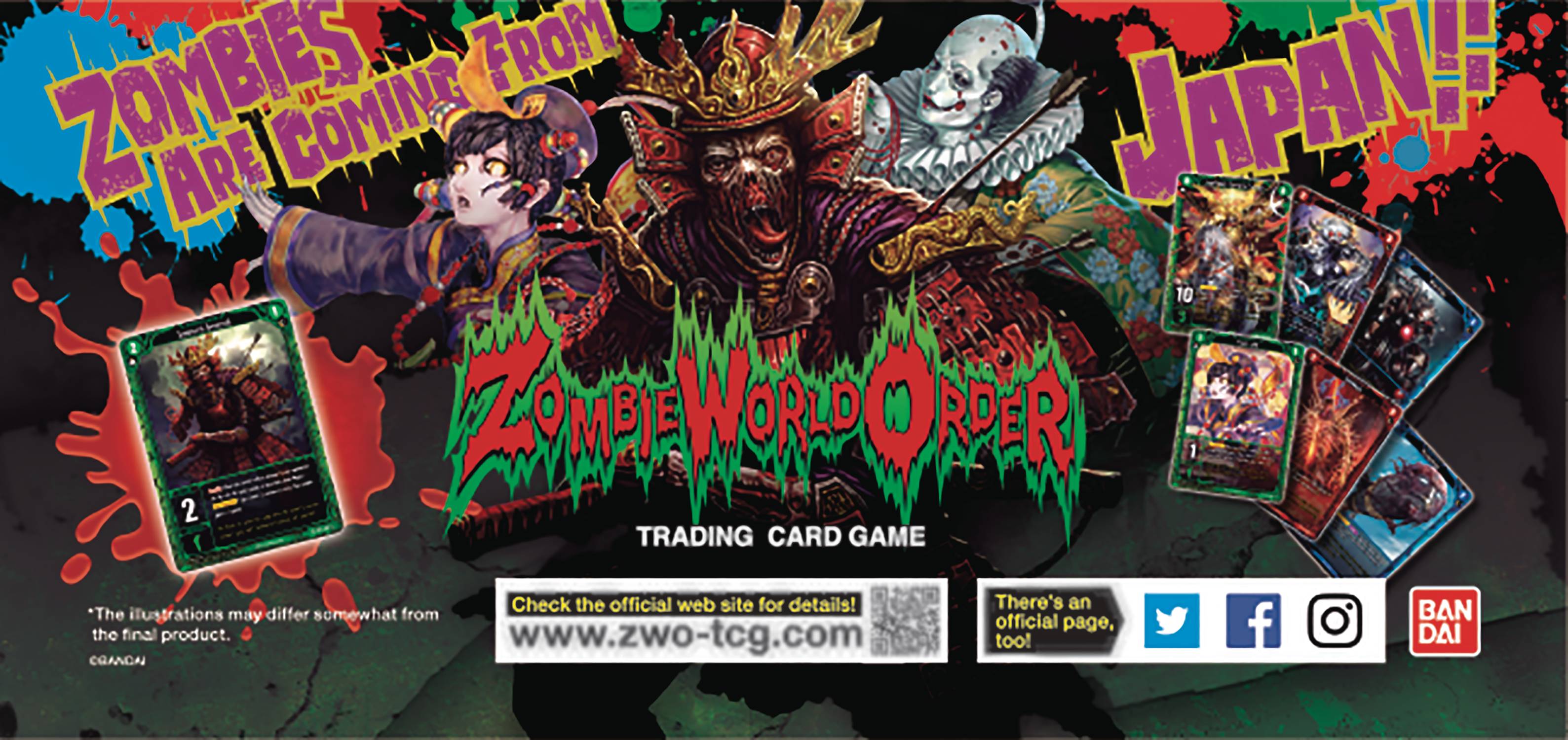 Zombie World Order CCG Tournament Kit 1