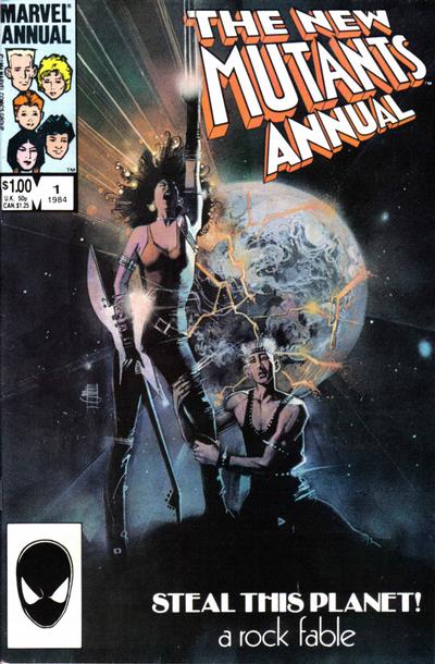 The New Mutants Annual #1 [Direct] - Nm- 9.2