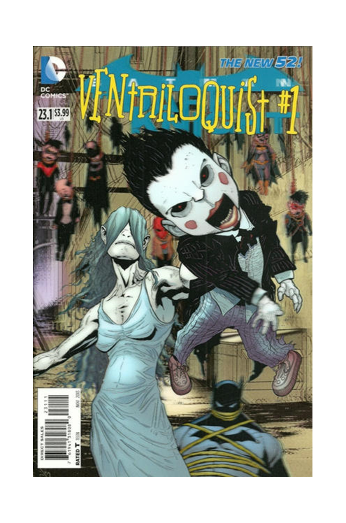 Batman The Dark Knight #23.1 Ventriloquist 3D Motion Variant Cover