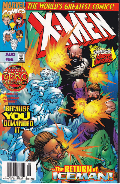 X-Men #66 [Newsstand]-Very Good (3.5 – 5)