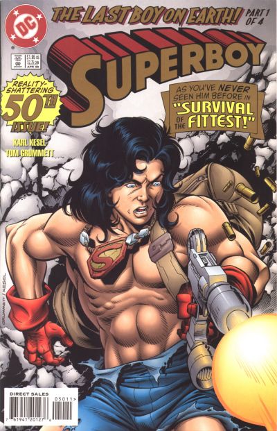 Superboy #50 [Direct Sales]-Fine (5.5 – 7)