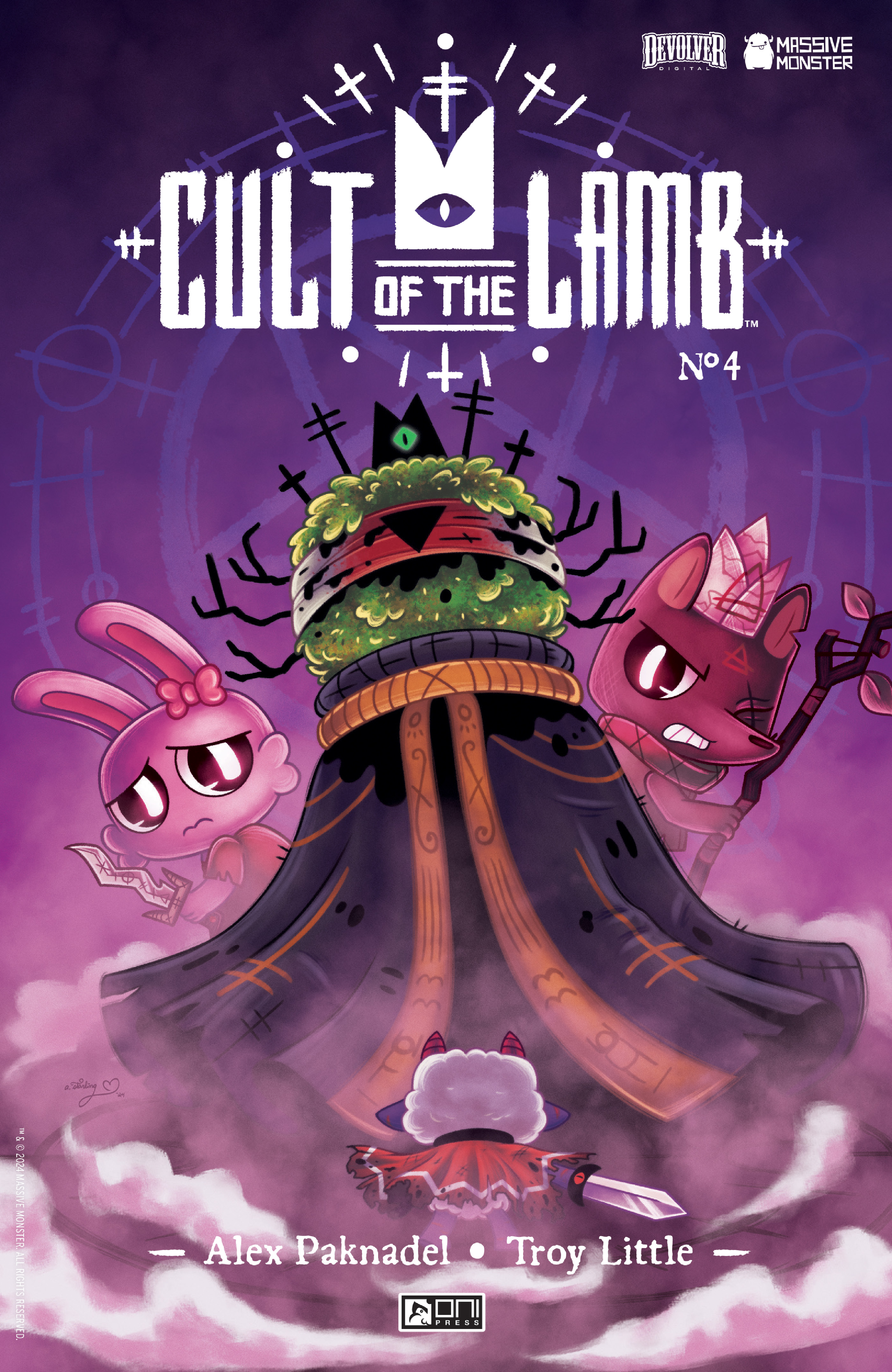 Cult of the Lamb #4 Cover C 1 for 10 Incentive Abigail Starling Variant (Of 4)