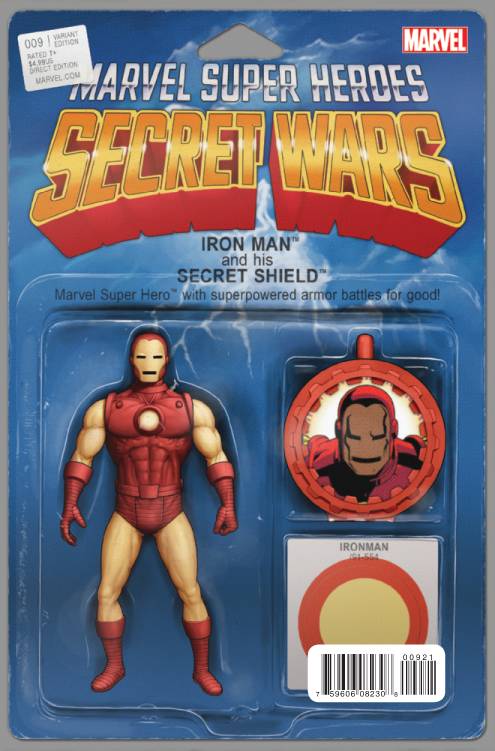 Secret Wars #9 Gated Action Figure Variant John Tyler Christopher