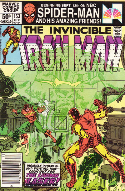 Iron Man #153 [Newsstand]-Good (1.8 – 3)