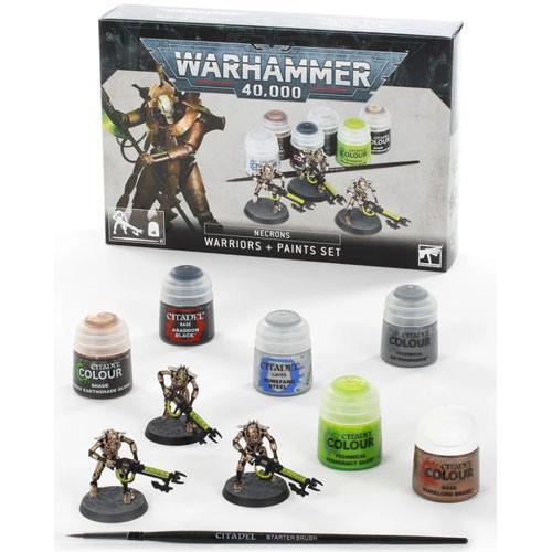 Warhammer 40K: Necrons Warriors & Paint Set