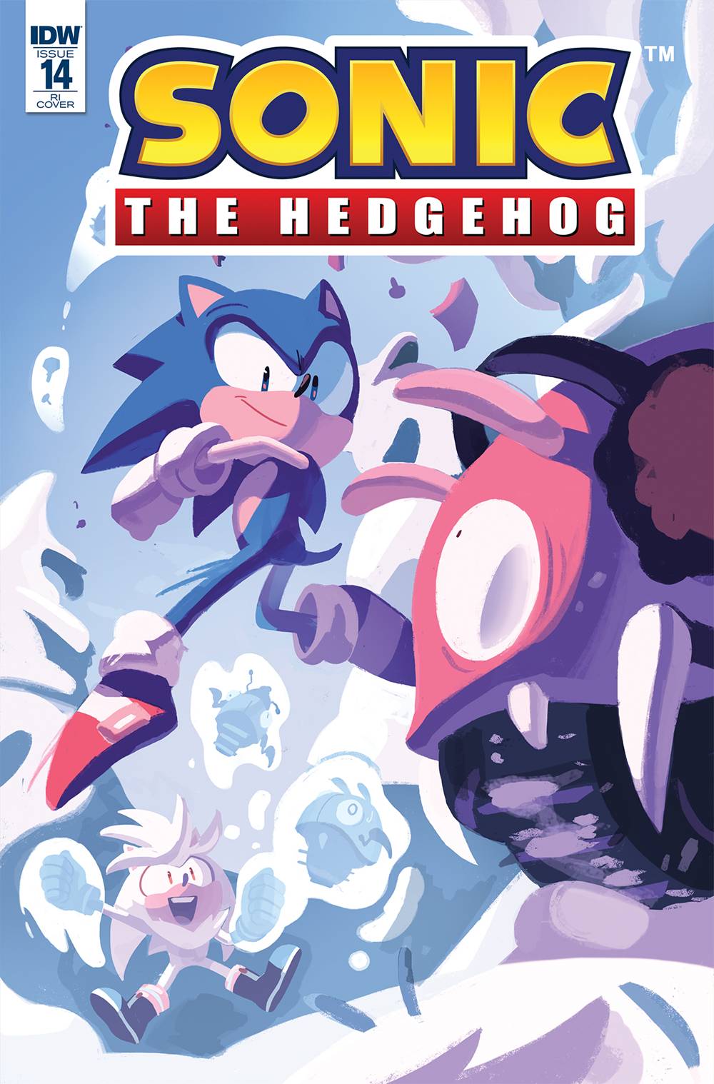 Sonic the Hedgehog #14 1 for 10 Incentive Fourdraine