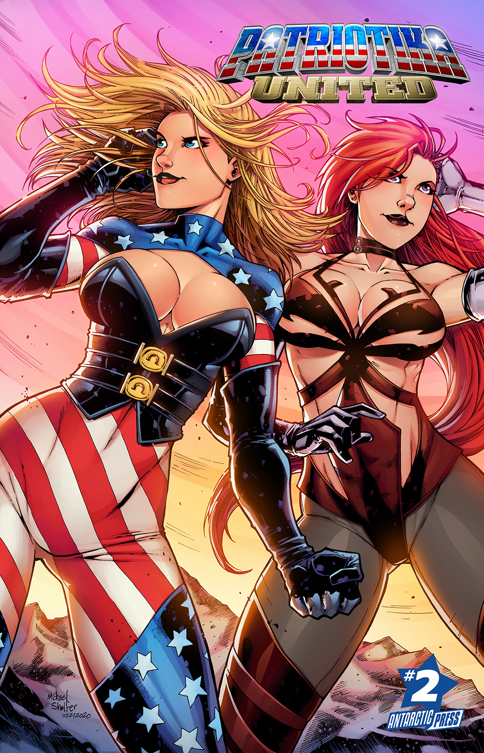 Patriotika United #2 Cover B Shelfer (Of 3)