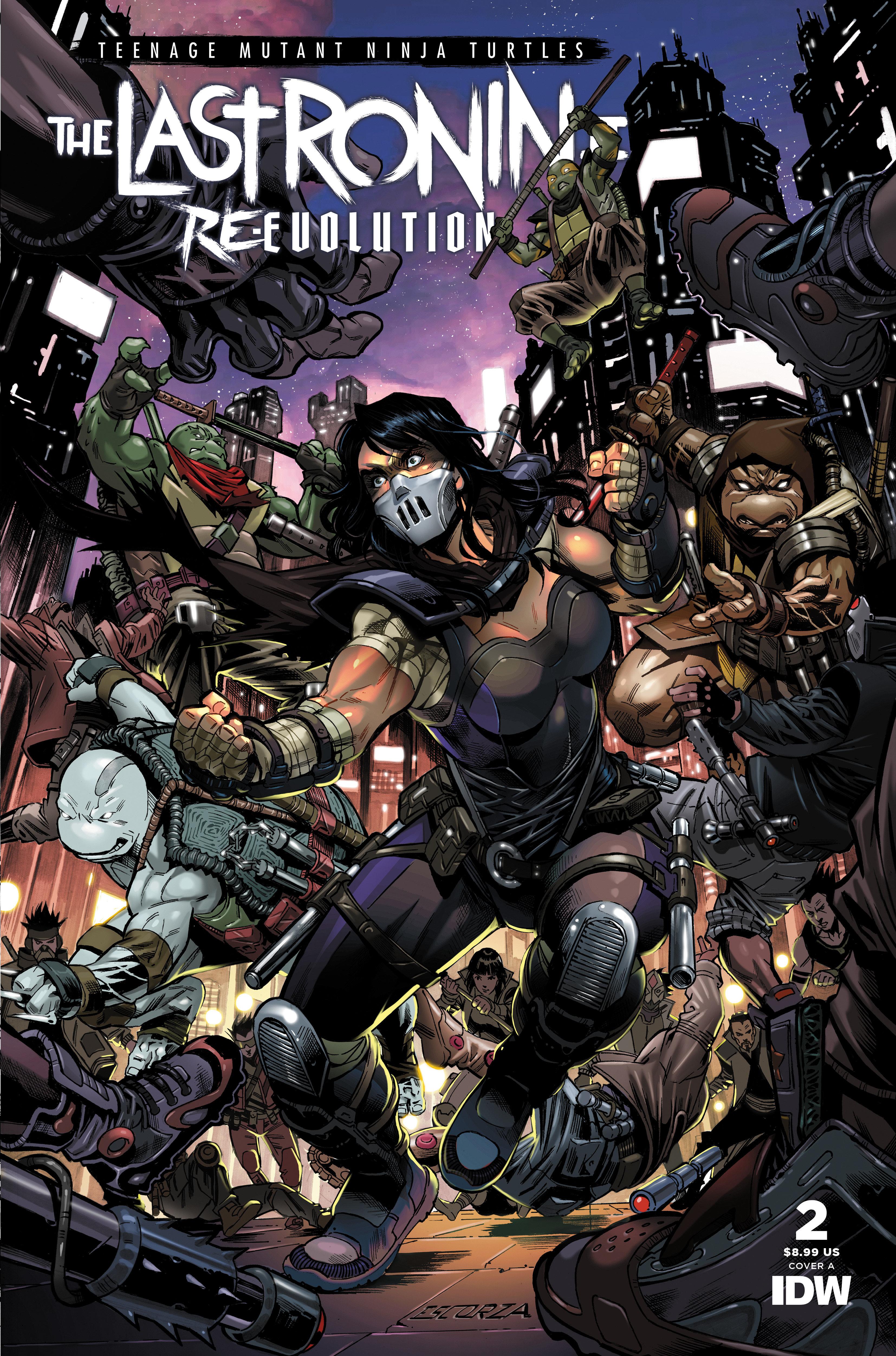 Teenage Mutant Ninja Turtles The Last Ronin II Re-Evolution #2 Cover A Escorzas (2023)