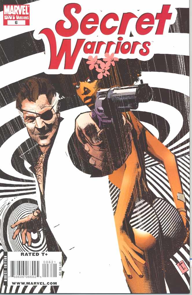 Secret Warriors #6 (70s Decade Variant) (2008)