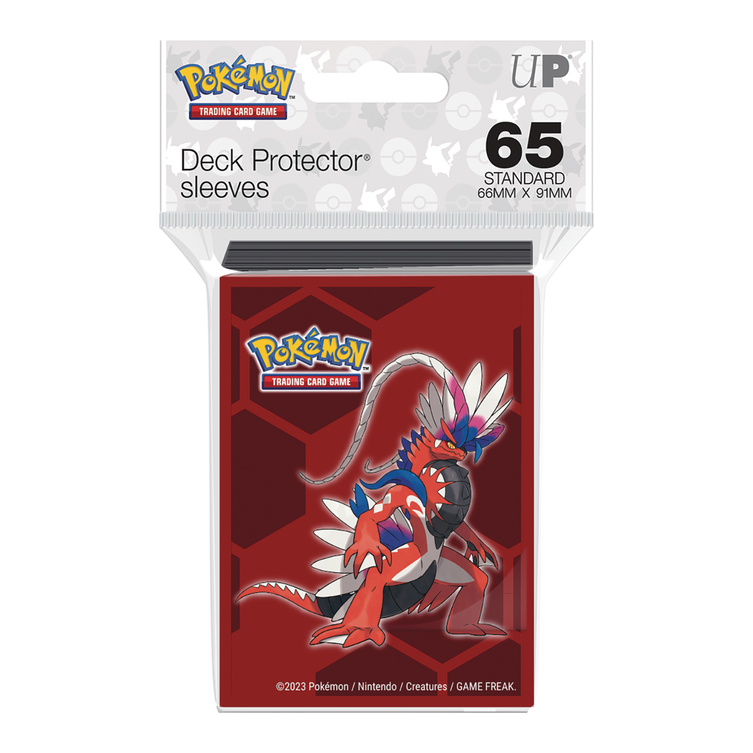 Pokémon TCG Koraidon 65ct Deck Protectors