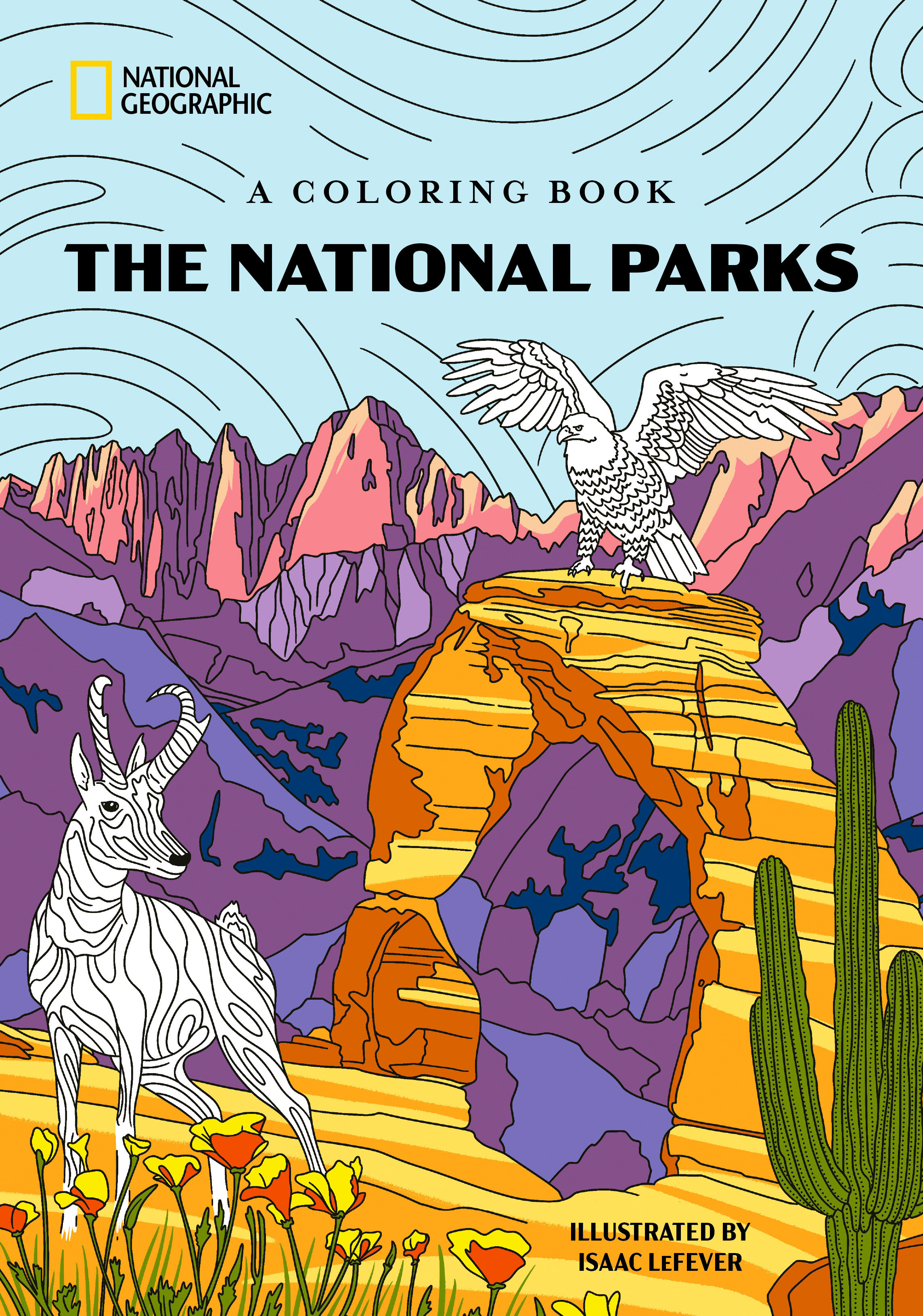 The National Parks (Coloring Book)