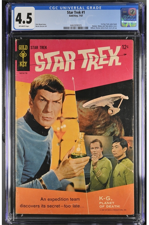 Star Trek #1 Cgc 4.5