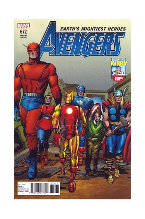 Avengers #672 Kirby 100 Variant Leg (2017)